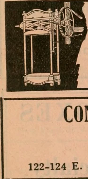 An illustration from Official American textile directory; containing reports of all the textile manufacturing establishments in the United States and Canada, together with the yarn trade index ... Comp. annually by the Textile world journal, 1922, leaf 1101