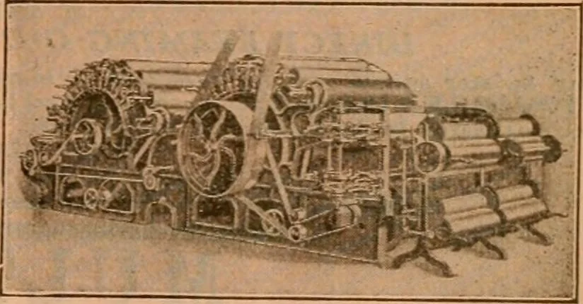 An illustration from Official American textile directory; containing reports of all the textile manufacturing establishments in the United States and Canada, together with the yarn trade index ... Comp. annually by the Textile world journal, 1922, leaf 12
