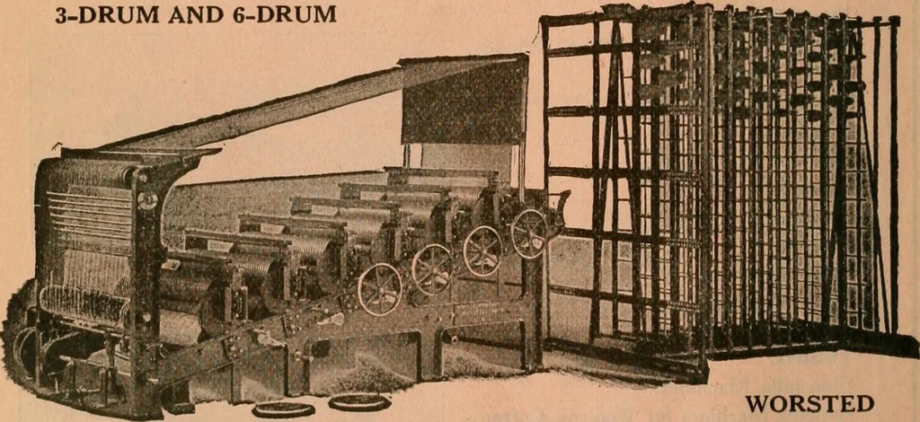 An illustration from Official American textile directory; containing reports of all the textile manufacturing establishments in the United States and Canada, together with the yarn trade index ... Comp. annually by the Textile world journal, 1922, leaf 13