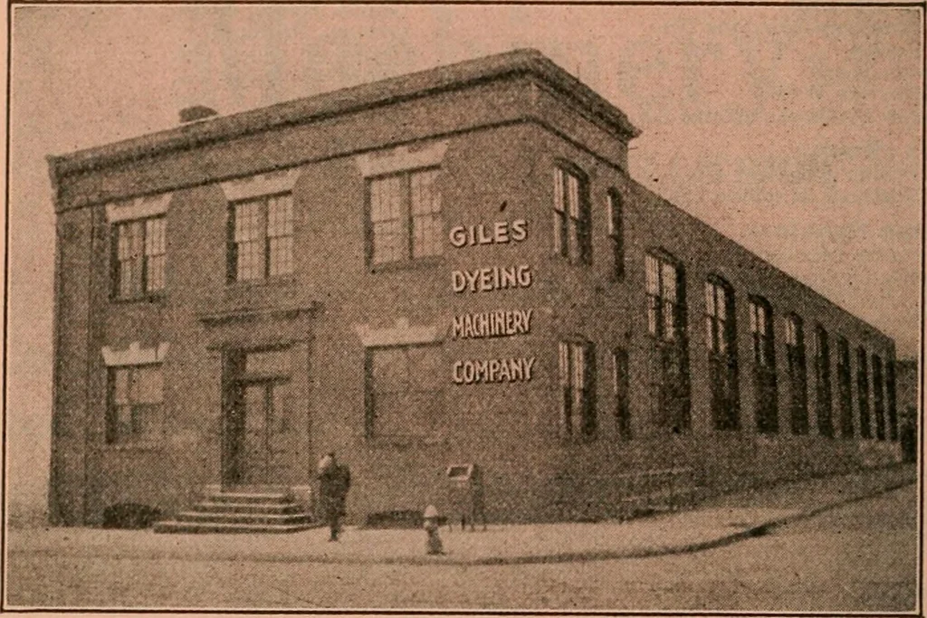 An illustration from Official American textile directory; containing reports of all the textile manufacturing establishments in the United States and Canada, together with the yarn trade index ... Comp. annually by the Textile world journal, 1922, leaf 133