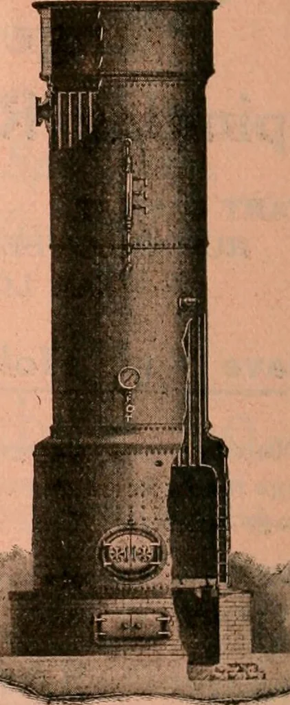 An illustration from Official American textile directory; containing reports of all the textile manufacturing establishments in the United States and Canada, together with the yarn trade index ... Comp. annually by the Textile world journal, 1922, leaf 157