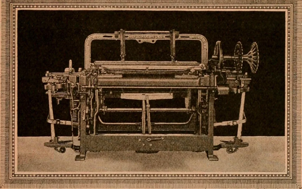 An illustration from Official American textile directory; containing reports of all the textile manufacturing establishments in the United States and Canada, together with the yarn trade index ... Comp. annually by the Textile world journal, 1922, leaf 20