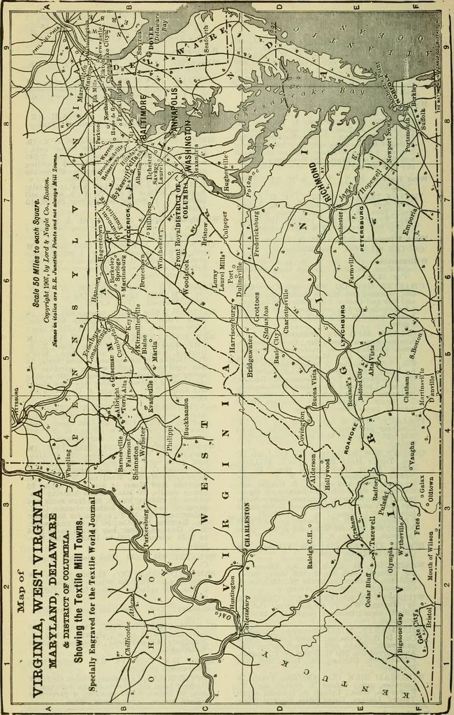An illustration from Official American textile directory; containing reports of all the textile manufacturing establishments in the United States and Canada, together with the yarn trade index ... Comp. annually by the Textile world journal, 1922, leaf 207