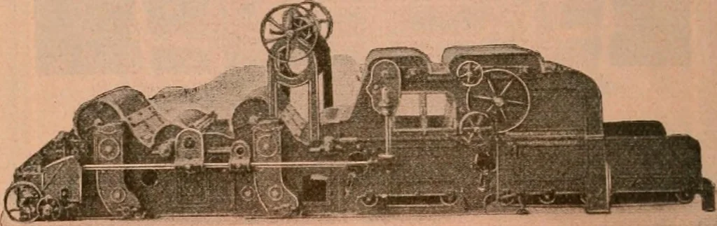 An illustration from Official American textile directory; containing reports of all the textile manufacturing establishments in the United States and Canada, together with the yarn trade index ... Comp. annually by the Textile world journal, 1922, leaf 21