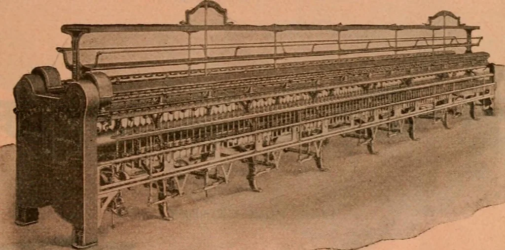 An illustration from Official American textile directory; containing reports of all the textile manufacturing establishments in the United States and Canada, together with the yarn trade index ... Comp. annually by the Textile world journal, 1922, leaf 22