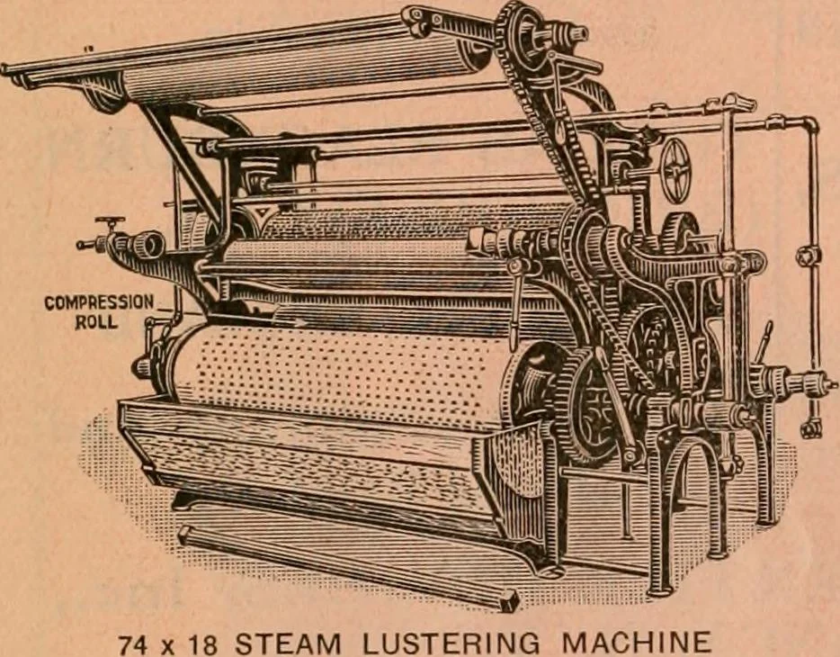 An illustration from Official American textile directory; containing reports of all the textile manufacturing establishments in the United States and Canada, together with the yarn trade index ... Comp. annually by the Textile world journal, 1922, leaf 29