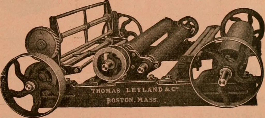 An illustration from Official American textile directory; containing reports of all the textile manufacturing establishments in the United States and Canada, together with the yarn trade index ... Comp. annually by the Textile world journal, 1922, leaf 30