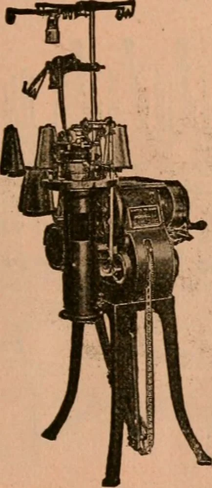 An illustration from Official American textile directory; containing reports of all the textile manufacturing establishments in the United States and Canada, together with the yarn trade index ... Comp. annually by the Textile world journal, 1922, leaf 36