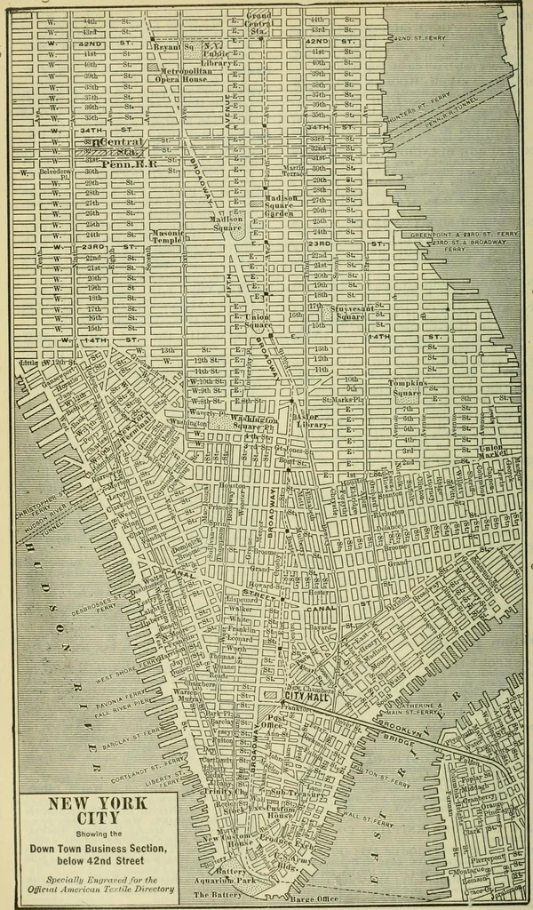 An illustration from Official American textile directory; containing reports of all the textile manufacturing establishments in the United States and Canada, together with the yarn trade index ... Comp. annually by the Textile world journal, 1922, leaf 379