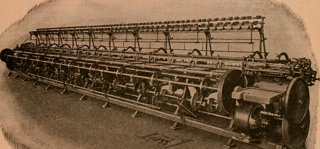An illustration from Official American textile directory; containing reports of all the textile manufacturing establishments in the United States and Canada, together with the yarn trade index ... Comp. annually by the Textile world journal, 1922, leaf 40