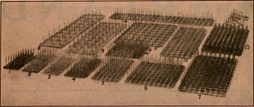 An illustration from Official American textile directory; containing reports of all the textile manufacturing establishments in the United States and Canada, together with the yarn trade index ... Comp. annually by the Textile world journal, 1922, leaf 42