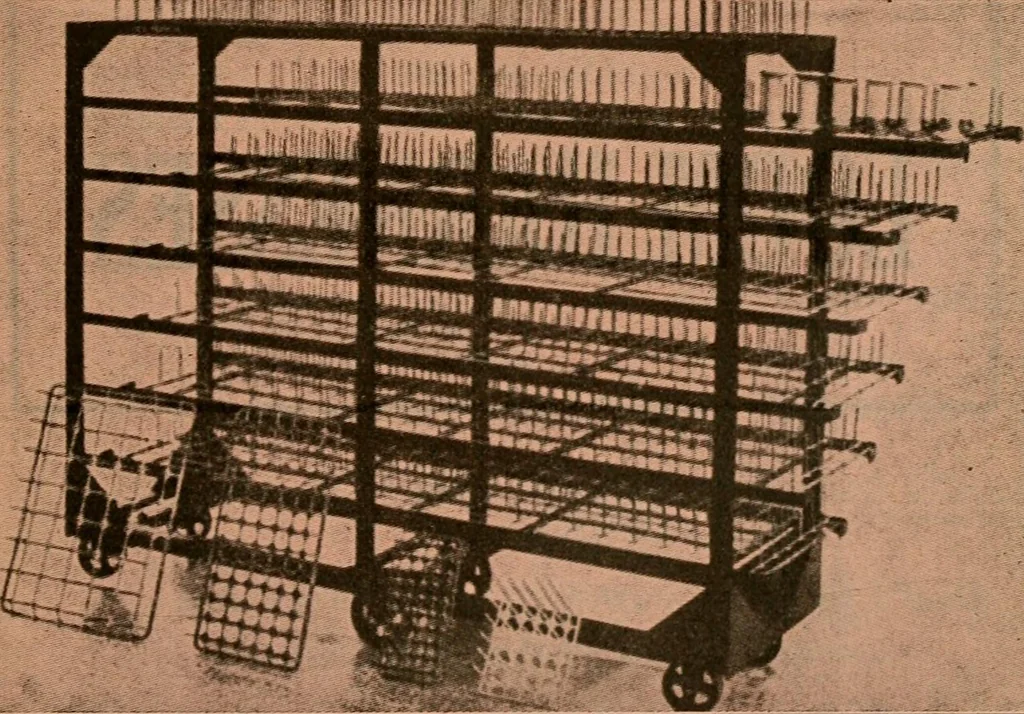 An illustration from Official American textile directory; containing reports of all the textile manufacturing establishments in the United States and Canada, together with the yarn trade index ... Comp. annually by the Textile world journal, 1922, leaf 42