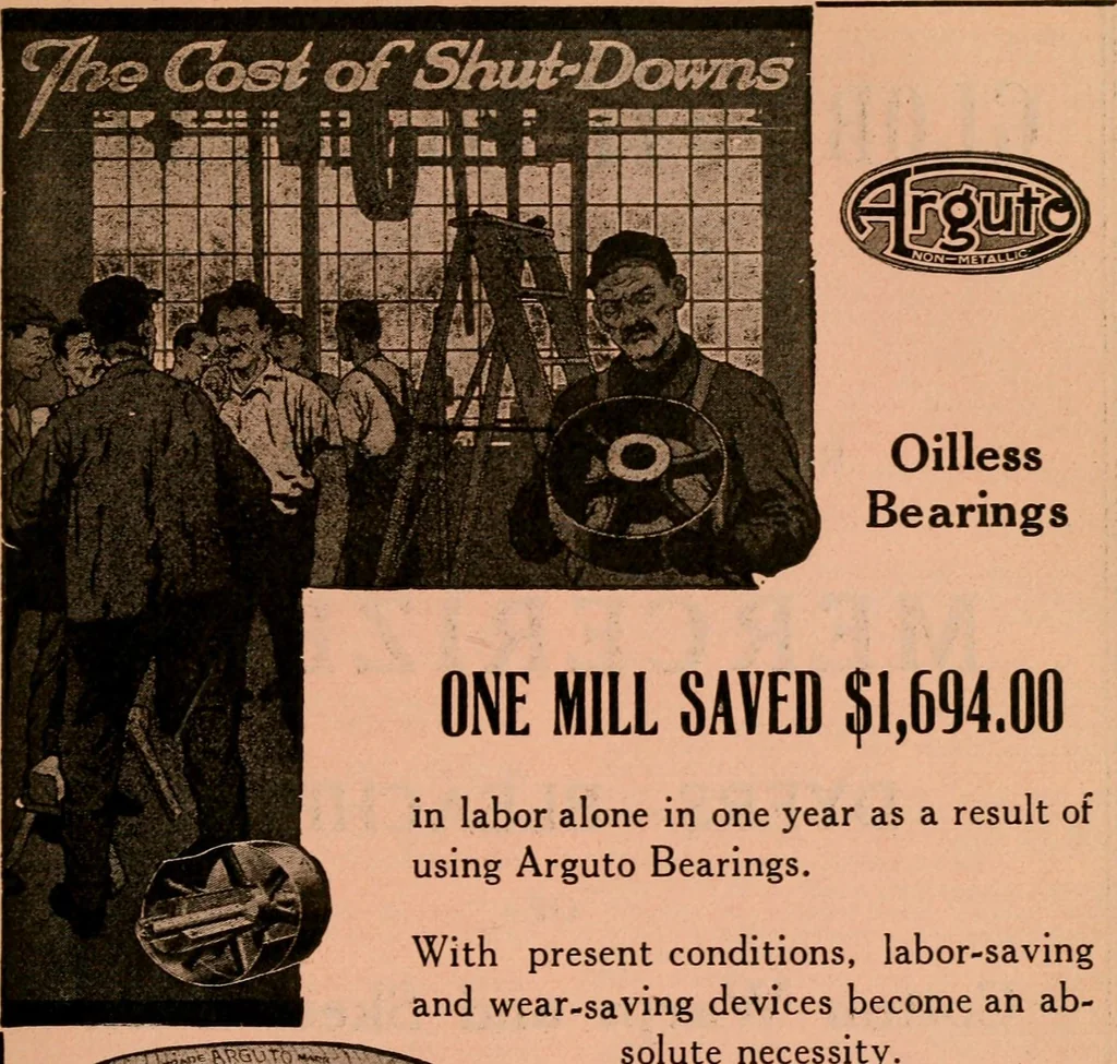 An illustration from Official American textile directory; containing reports of all the textile manufacturing establishments in the United States and Canada, together with the yarn trade index ... Comp. annually by the Textile world journal, 1922, leaf 464