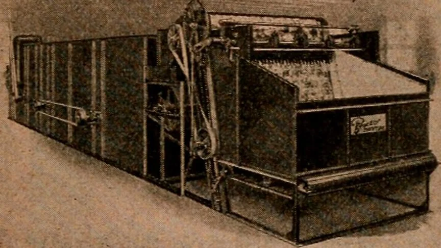 An illustration from Official American textile directory; containing reports of all the textile manufacturing establishments in the United States and Canada, together with the yarn trade index ... Comp. annually by the Textile world journal, 1922, leaf 70
