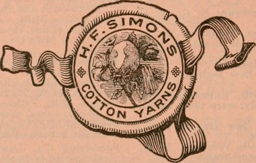 An illustration from Official American textile directory; containing reports of all the textile manufacturing establishments in the United States and Canada, together with the yarn trade index ... Comp. annually by the Textile world journal, 1922, leaf 709