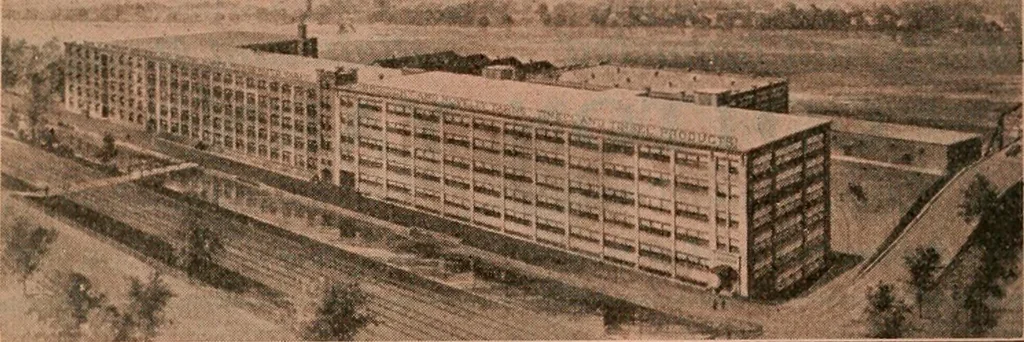 An illustration from Official American textile directory; containing reports of all the textile manufacturing establishments in the United States and Canada, together with the yarn trade index ... Comp. annually by the Textile world journal, 1922, leaf 719