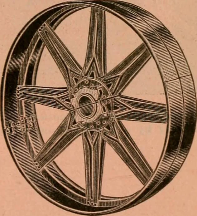 An illustration from Official American textile directory; containing reports of all the textile manufacturing establishments in the United States and Canada, together with the yarn trade index ... Comp. annually by the Textile world journal, 1922, leaf 76