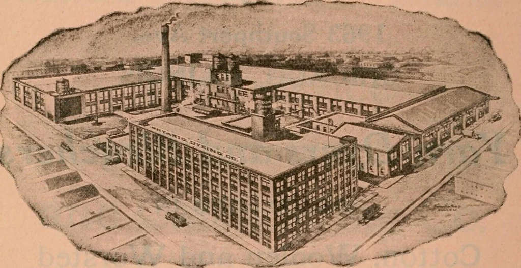 An illustration from Official American textile directory; containing reports of all the textile manufacturing establishments in the United States and Canada, together with the yarn trade index ... Comp. annually by the Textile world journal, 1922, leaf 779