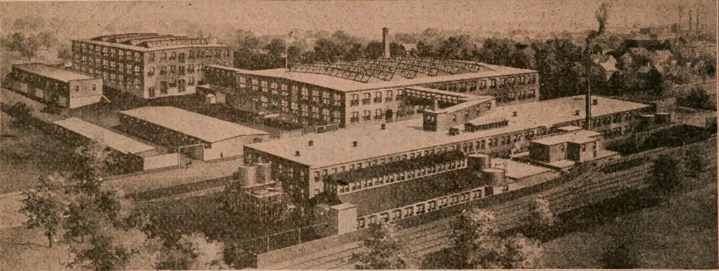 An illustration from Official American textile directory; containing reports of all the textile manufacturing establishments in the United States and Canada, together with the yarn trade index ... Comp. annually by the Textile world journal, 1922, leaf 781