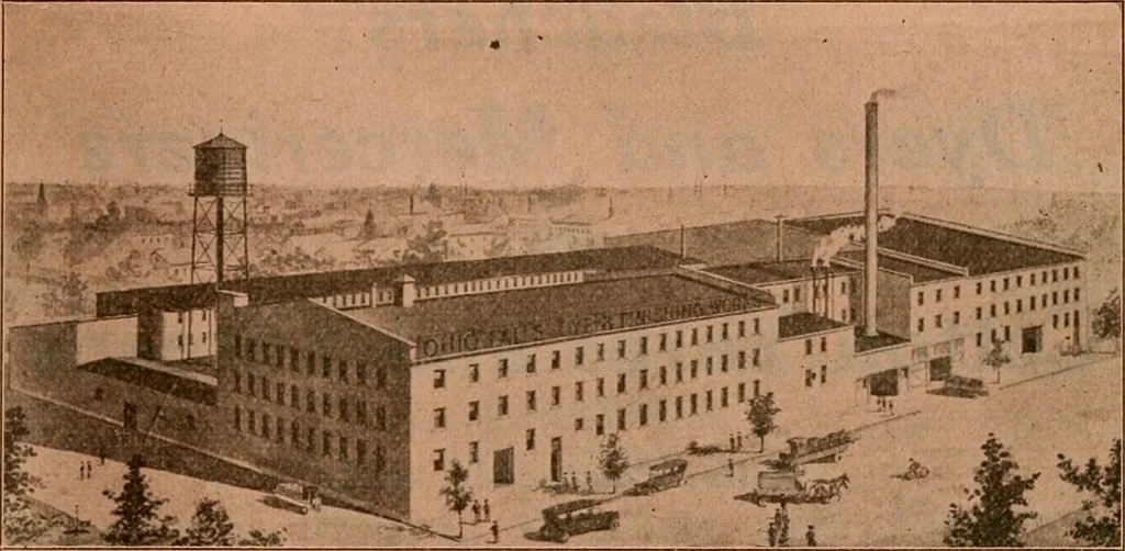 An illustration from Official American textile directory; containing reports of all the textile manufacturing establishments in the United States and Canada, together with the yarn trade index ... Comp. annually by the Textile world journal, 1922, leaf 788