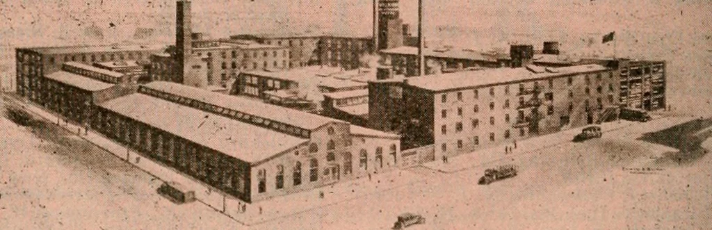 An illustration from Official American textile directory; containing reports of all the textile manufacturing establishments in the United States and Canada, together with the yarn trade index ... Comp. annually by the Textile world journal, 1922, leaf 793