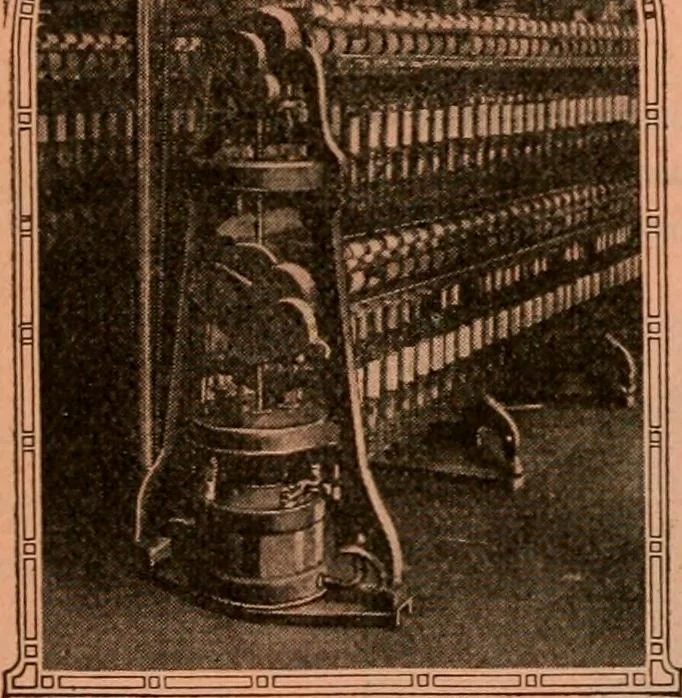 An illustration from Official American textile directory; containing reports of all the textile manufacturing establishments in the United States and Canada, together with the yarn trade index ... Comp. annually by the Textile world journal, 1922, leaf 80