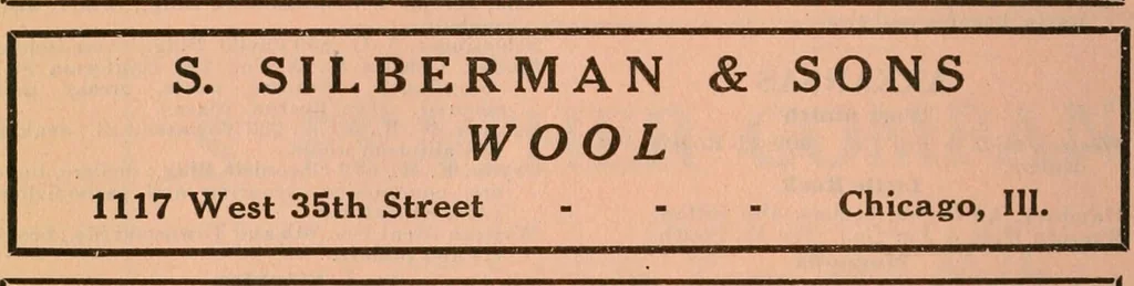 An illustration from Official American textile directory; containing reports of all the textile manufacturing establishments in the United States and Canada, together with the yarn trade index ... Comp. annually by the Textile world journal, 1922, leaf 873
