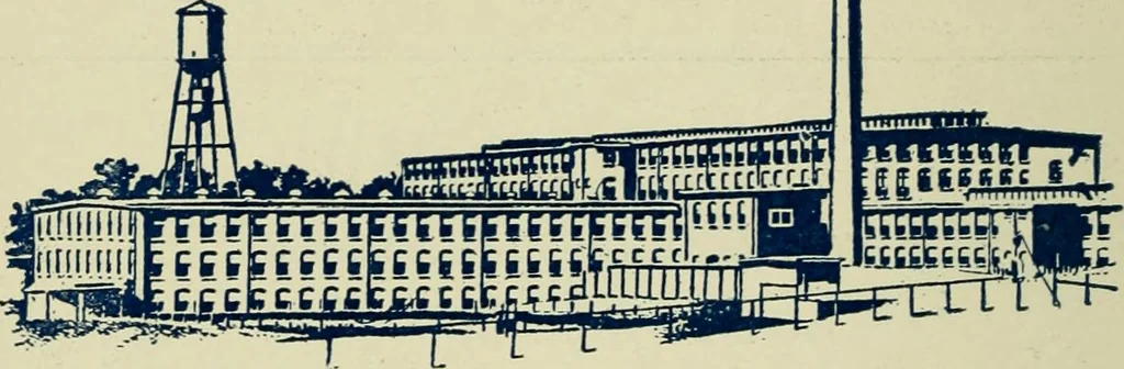 An illustration from Official American textile directory; containing reports of all the textile manufacturing establishments in the United States and Canada, together with the yarn trade index ... Comp. annually by the Textile world journal, 1922, leaf 897