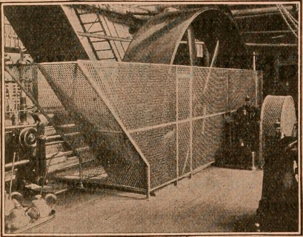 An illustration from Official American textile directory; containing reports of all the textile manufacturing establishments in the United States and Canada, together with the yarn trade index ... Comp. annually by the Textile world journal, 1922, leaf 93