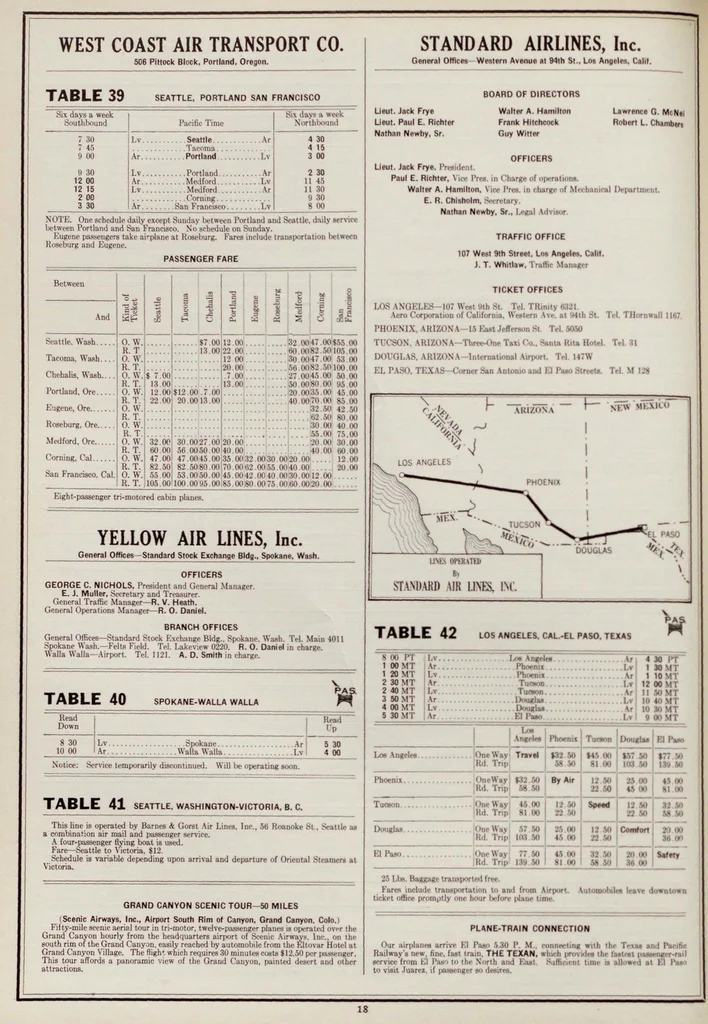 An illustration from The Official aviation guide of the airways, 1929, leaf 52