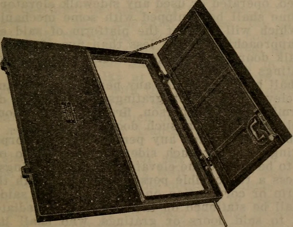 An illustration from Official building laws, City and County of San Francisco, 1921, 1921, leaf 174