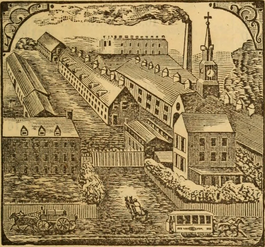 An illustration from Official catalogue, 1876, leaf 128