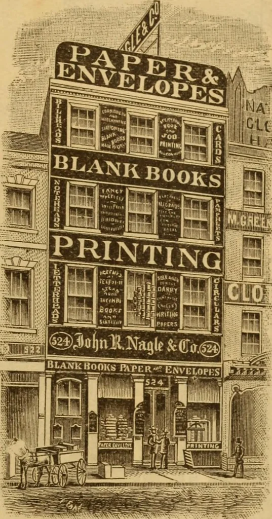 An illustration from Official catalogue, 1876, leaf 4