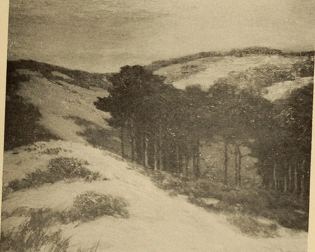 An illustration from Official catalog of the Department of Fine Arts, Alaska-Yukon- Pacific Exposition, Seattle, Washington, 1909, 1909, leaf 14