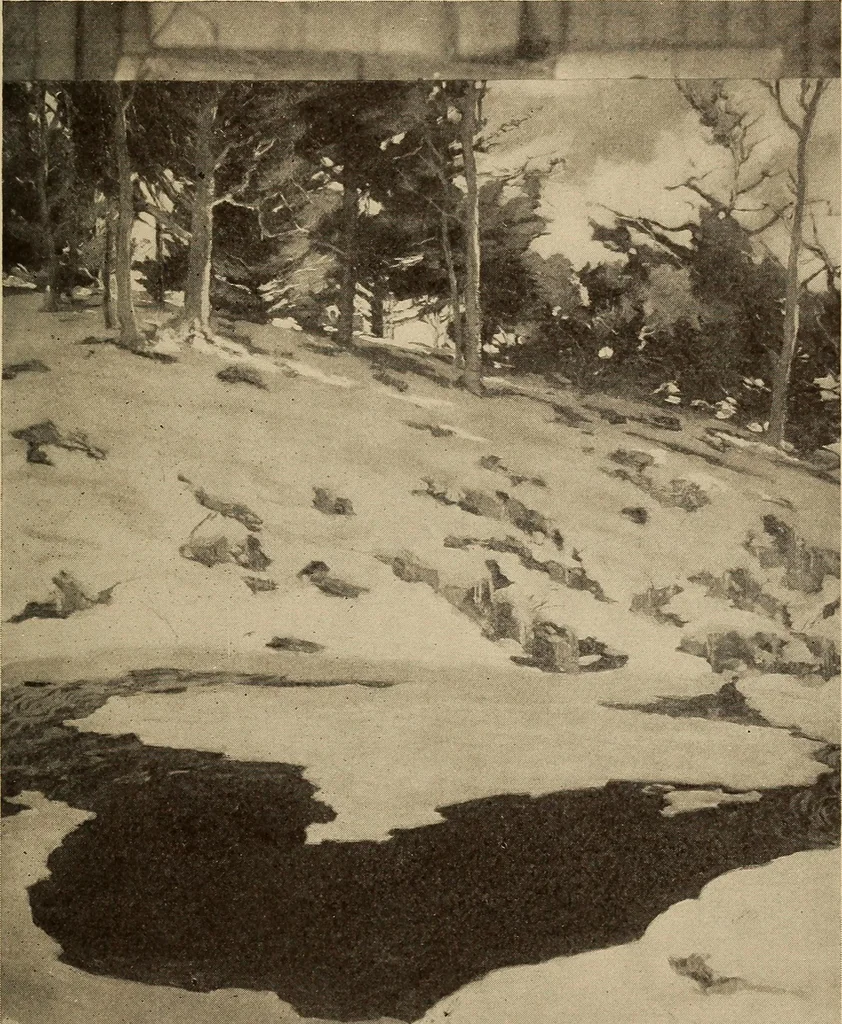 An illustration from Official catalog of the Department of Fine Arts, Alaska-Yukon- Pacific Exposition, Seattle, Washington, 1909, 1909, leaf 34