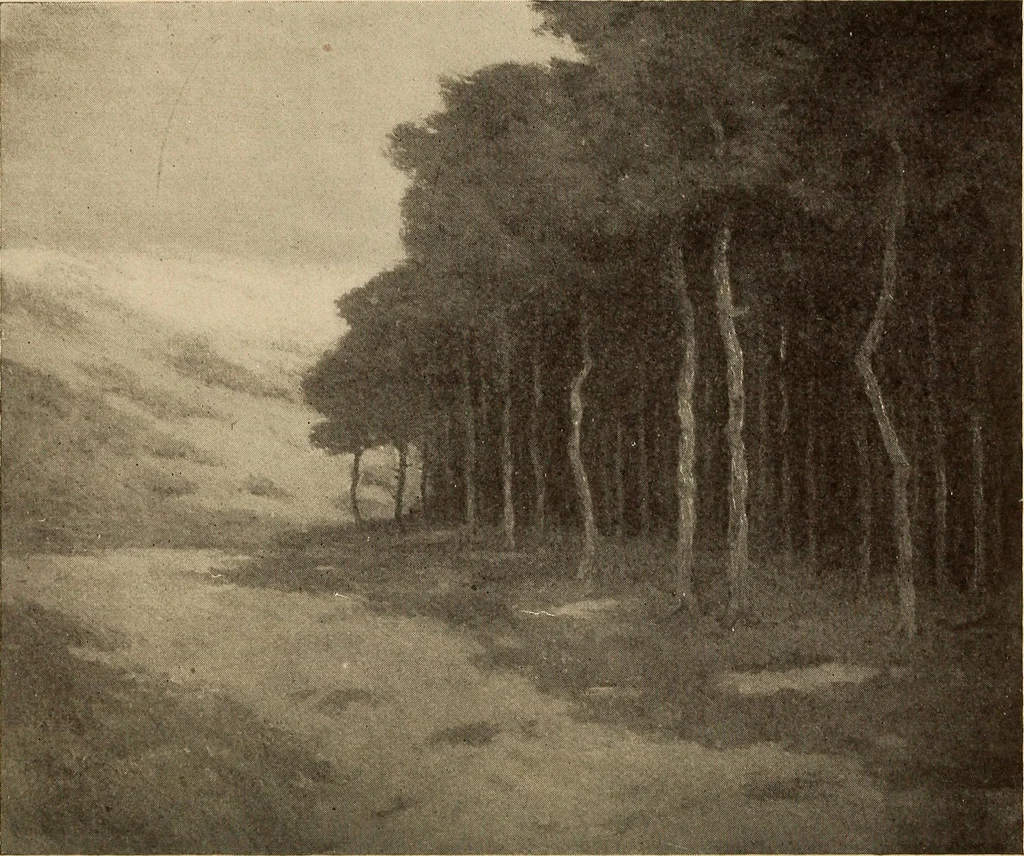 An illustration from Official catalog of the Department of Fine Arts, Alaska-Yukon- Pacific Exposition, Seattle, Washington, 1909, 1909, leaf 98