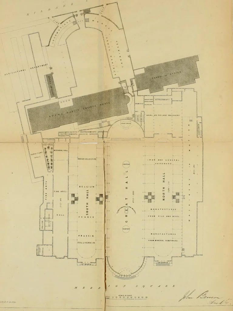 An illustration from Official catalogue of the great industrial exhibition: (in connection with the Royal Dublin Society), 1853, 1853, leaf 26