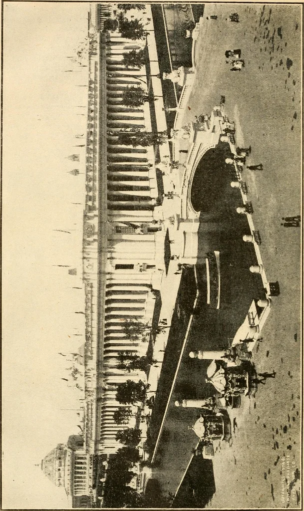 An illustration from Official catalogue of exhibitors. Universal exposition. St. Louis, U.S.A. 1904. : Division of exhibits. Department A. Education [to H. Agriculture; J. Horticulture to P. Physical Culture; R. Livestock.], 1904, leaf 11