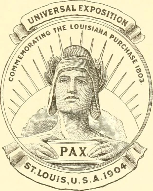 An illustration from Official catalogue of exhibitors. Universal exposition. St. Louis, U.S.A. 1904. : Division of exhibits. Department A. Education [to H. Agriculture; J. Horticulture to P. Physical Culture; R. Livestock.], 1904, leaf 124
