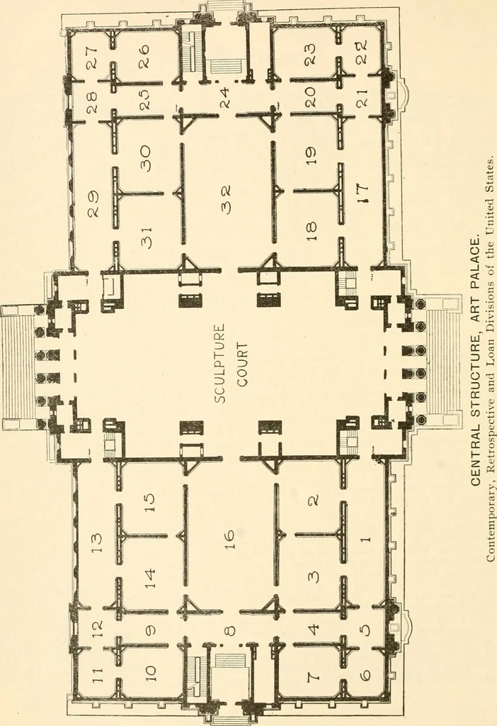 An illustration from Official catalogue of exhibitors. Universal exposition. St. Louis, U.S.A. 1904. : Division of exhibits. Department A. Education [to H. Agriculture; J. Horticulture to P. Physical Culture; R. Livestock.], 1904, leaf 135