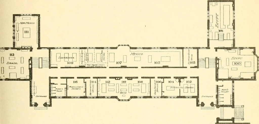 An illustration from Official catalogue of exhibitors. Universal exposition. St. Louis, U.S.A. 1904. : Division of exhibits. Department A. Education [to H. Agriculture; J. Horticulture to P. Physical Culture; R. Livestock.], 1904, leaf 1366