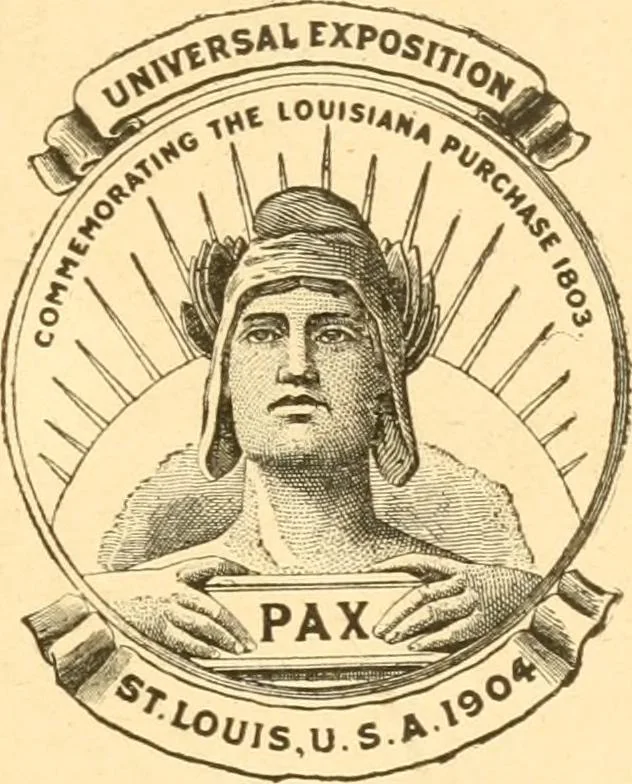 An illustration from Official catalogue of exhibitors. Universal exposition. St. Louis, U.S.A. 1904. : Division of exhibits. Department A. Education [to H. Agriculture; J. Horticulture to P. Physical Culture; R. Livestock.], 1904, leaf 4