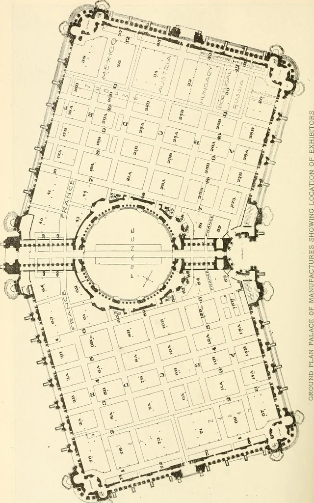 An illustration from Official catalogue of exhibitors. Universal exposition. St. Louis, U.S.A. 1904. : Division of exhibits. Department A. Education [to H. Agriculture; J. Horticulture to P. Physical Culture; R. Livestock.], 1904, leaf 549