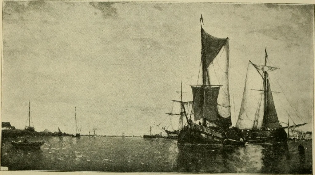 An illustration from Official catalogue of the fine arts exhibit, illustrated, 1898, leaf 23