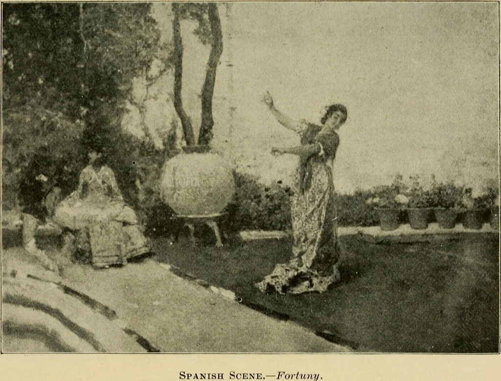 An illustration from Official catalogue of the fine arts exhibit, illustrated, 1898, leaf 28