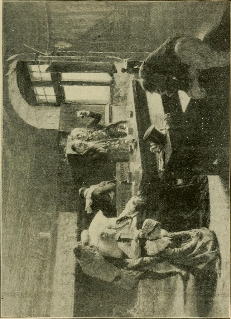 An illustration from Official catalogue of the fine arts exhibit, illustrated, 1898, leaf 42