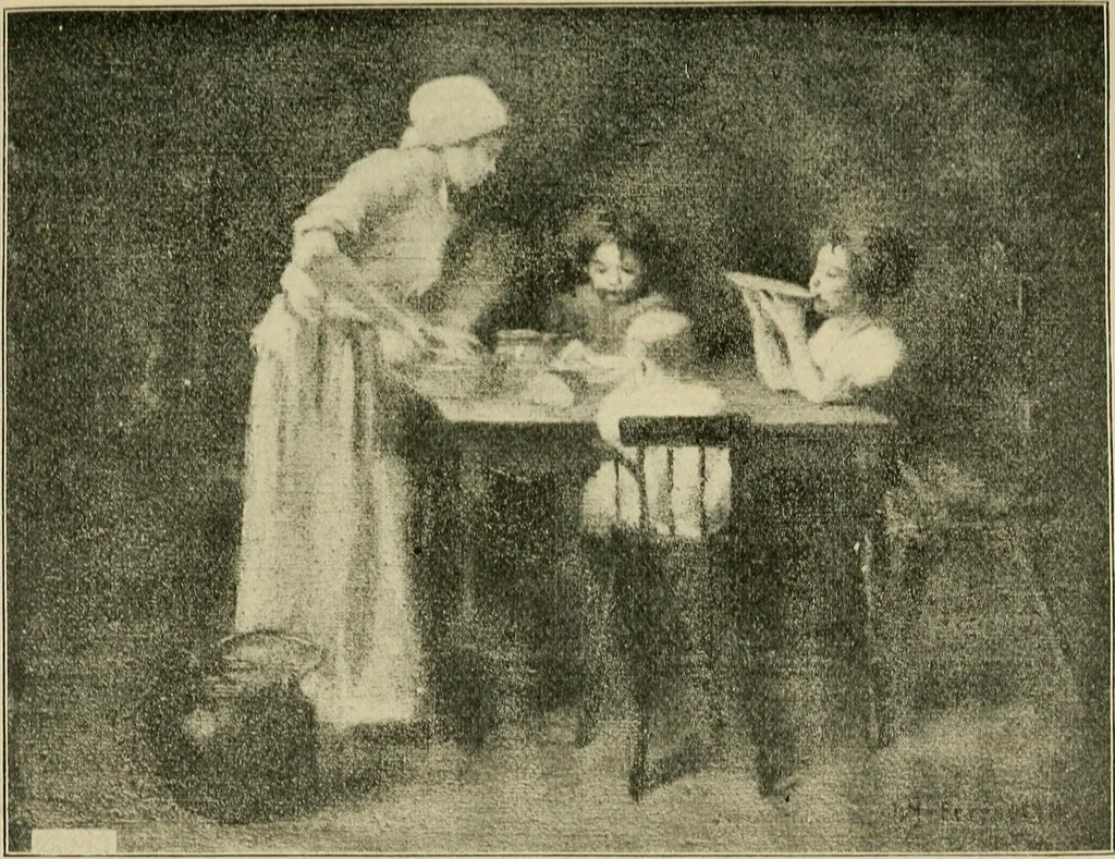 An illustration from Official catalogue of the fine arts exhibit, illustrated, 1898, leaf 46