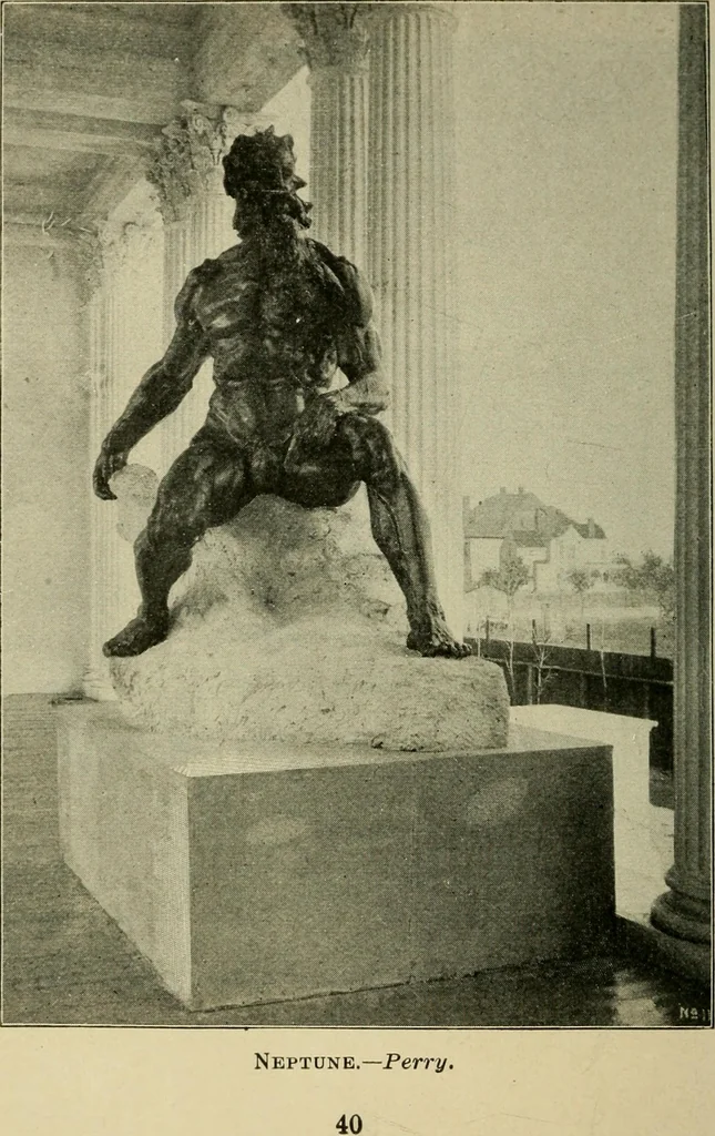 An illustration from Official catalogue of the fine arts exhibit, illustrated, 1898, leaf 47