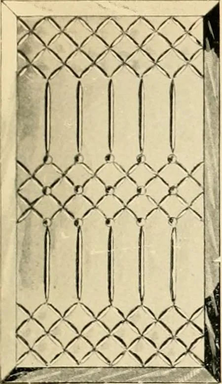 An illustration from Official catalogue and price lists on public and domestic art glass., 1897, leaf 22