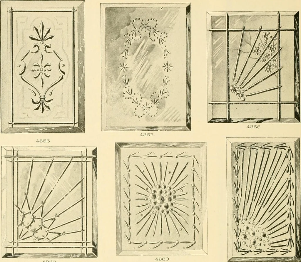 An illustration from Official catalogue and price lists on public and domestic art glass., 1897, leaf 23